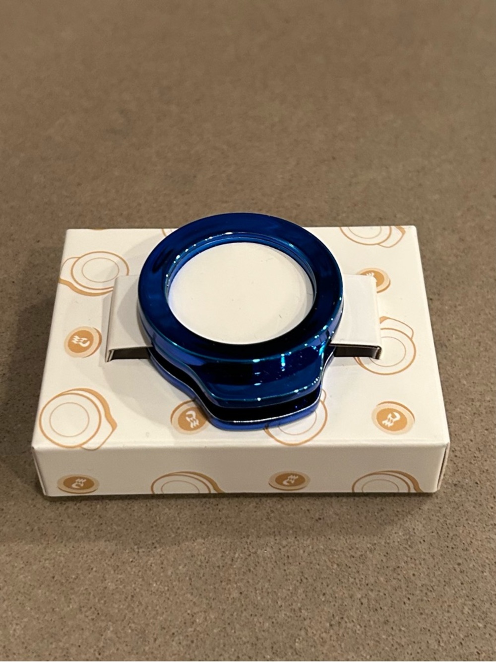 Princess Cruise Lines Premier Exclusive Clip Metallic Blue Medallion Accessory